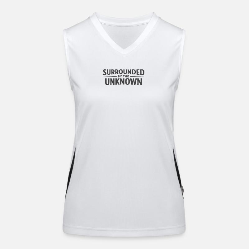 Surrounded by the Unknown Women's Functional Contrast Tank Top