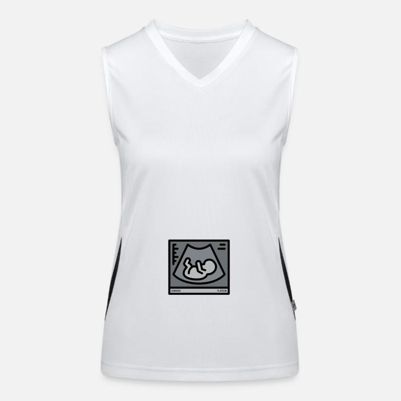 FUTURE MAMAN Débardeur respirant contrasté Femme