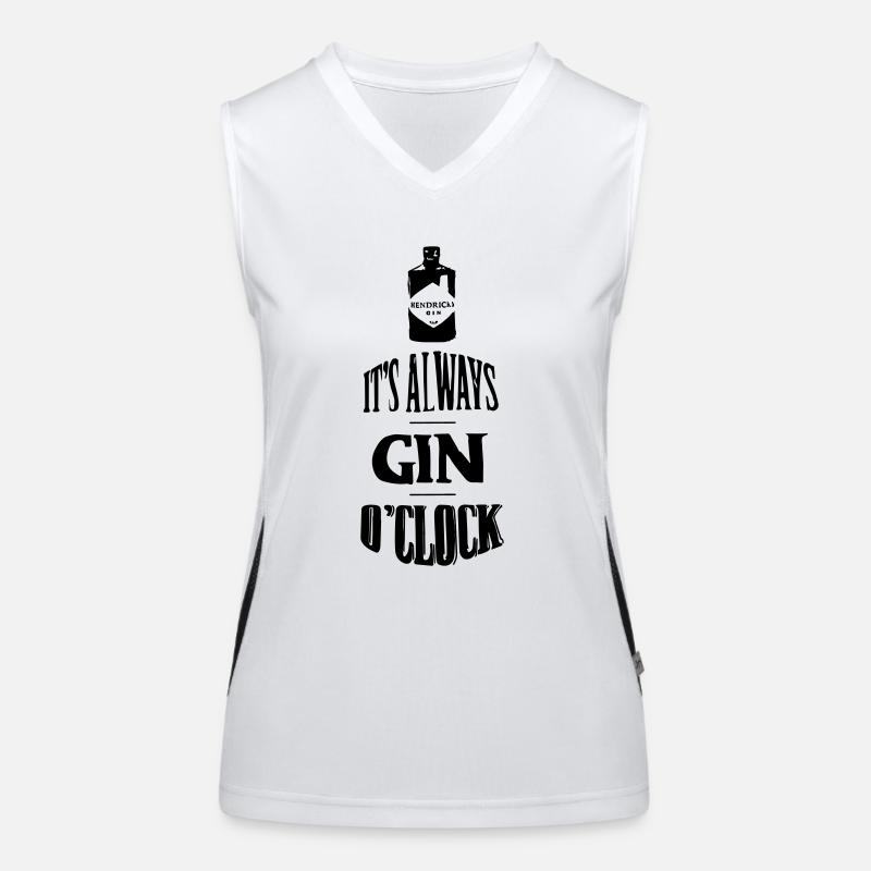always gin oclock Women's Functional Contrast Tank Top