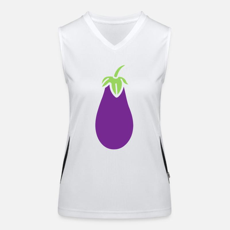Eggplant Women's Functional Contrast Tank Top