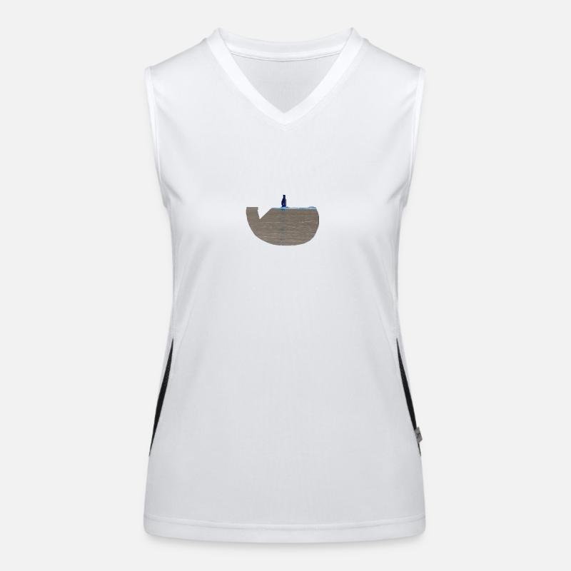 Was_Wal Débardeur respirant contrasté Femme