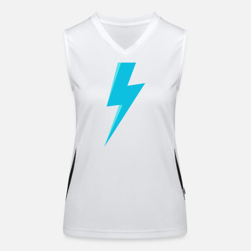 Blue Lightning Women's Functional Contrast Tank Top