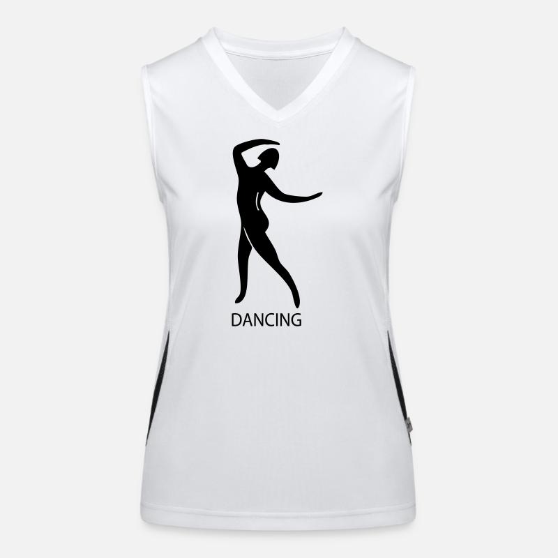 Dancing Funktionelles Kontrast-Tank Top für Frauen