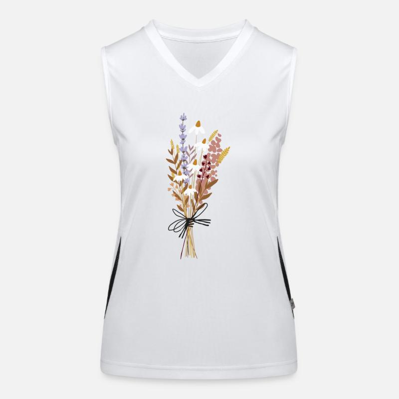 Strauß Funktionelles Kontrast-Tank Top für Frauen