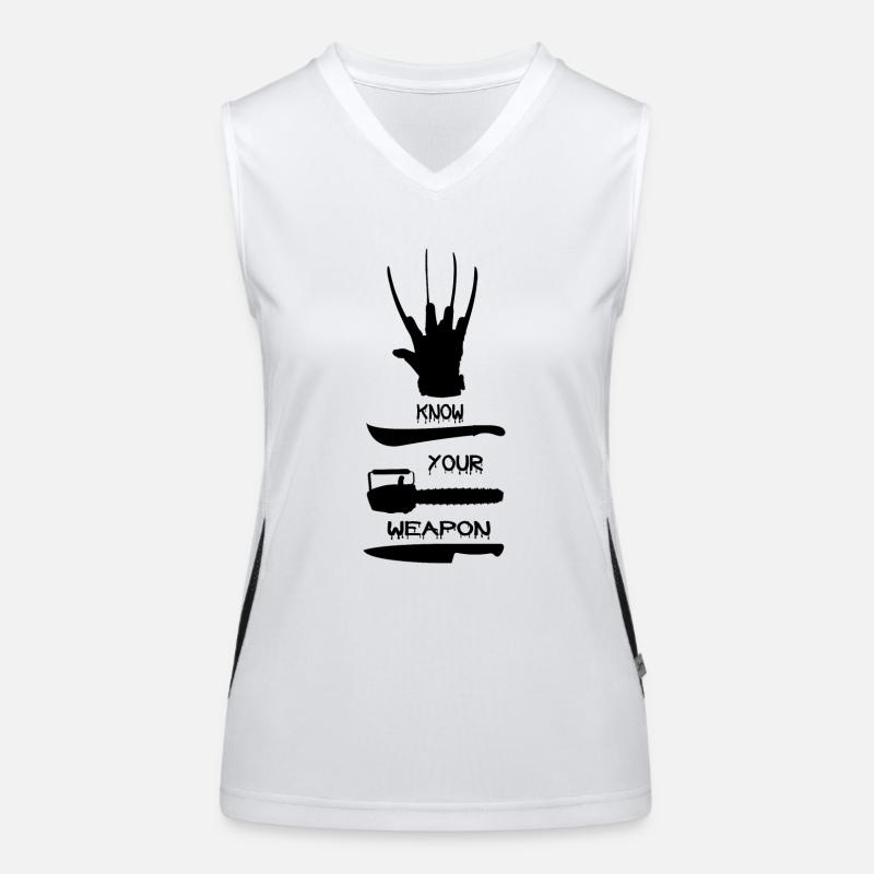 Horror weapon Women's Functional Contrast Tank Top