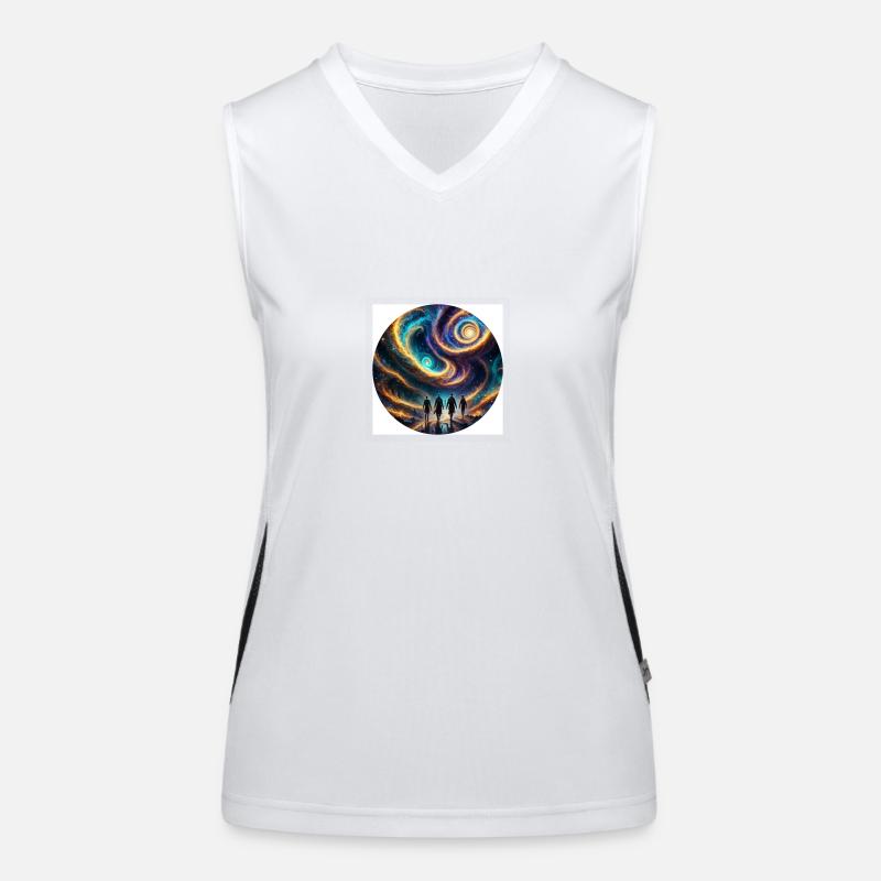 Aliens Funktionelles Kontrast-Tank Top für Frauen