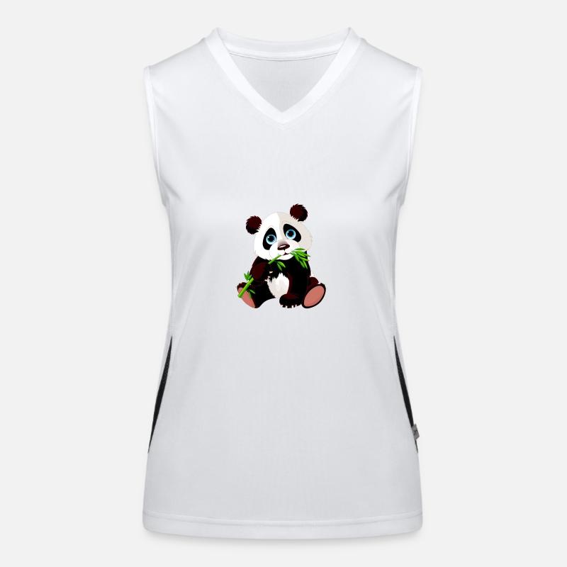 panda Women's Functional Contrast Tank Top
