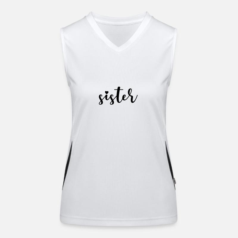 Sister Funktionelles Kontrast-Tank Top für Frauen