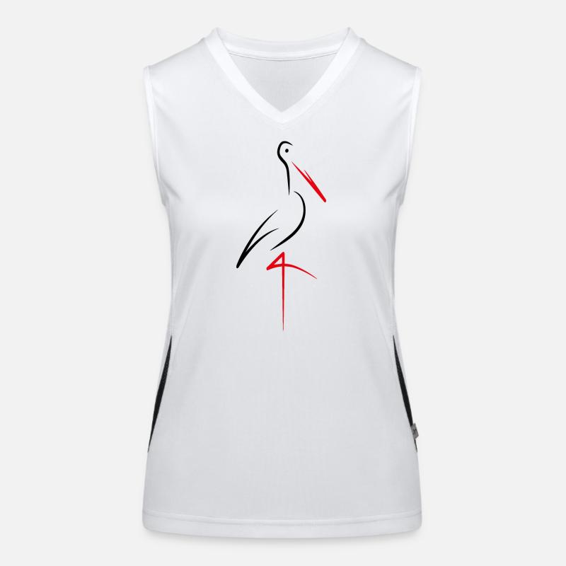 Storch Funktionelles Kontrast-Tank Top für Frauen