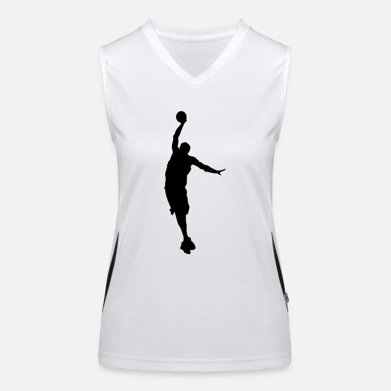 basketball Funktionelles Kontrast-Tank Top für Frauen