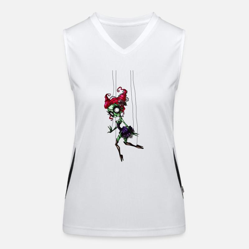 Threads Doll in Purple Women's Functional Contrast Tank Top