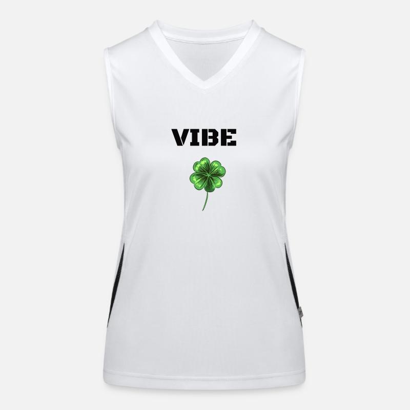 Vibe, mood, good mood Women's Functional Contrast Tank Top