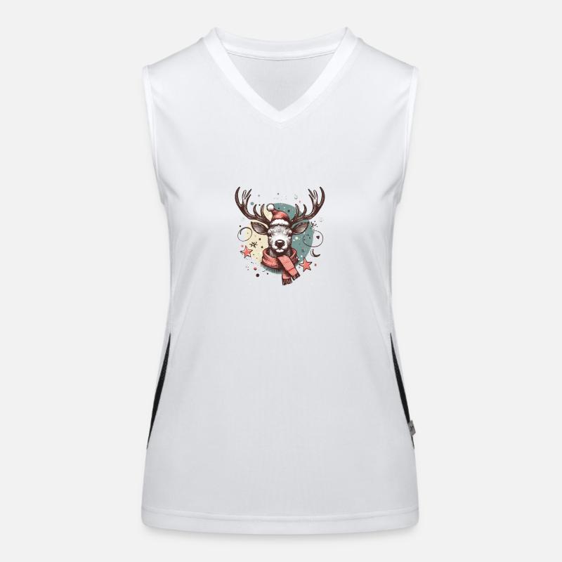 Rudolph Funktionelles Kontrast-Tank Top für Frauen