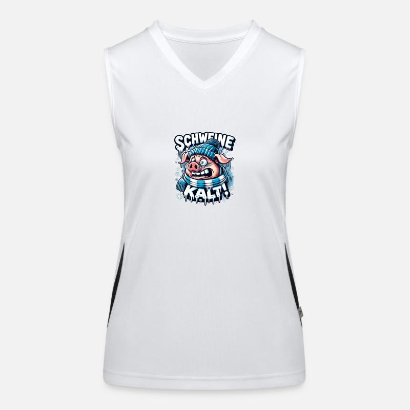 Pork cold Women's Functional Contrast Tank Top