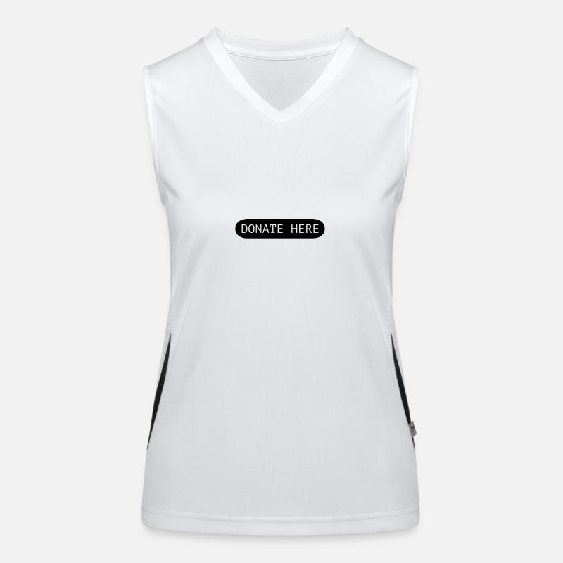 Donate here Women's Functional Contrast Tank Top