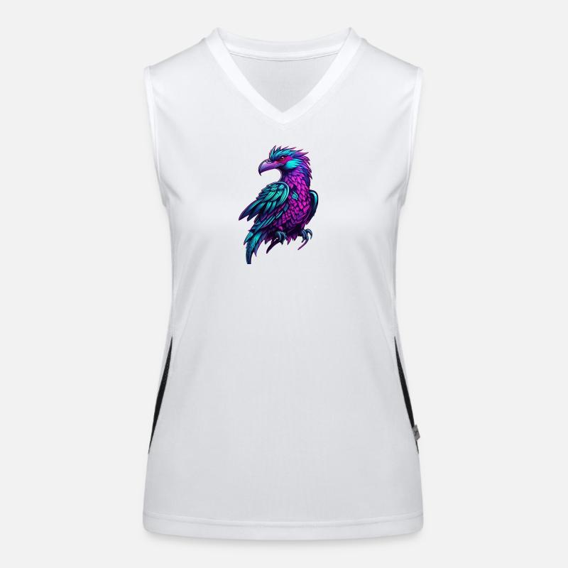 Vol de couleur Neon Phoenix Débardeur respirant contrasté Femme