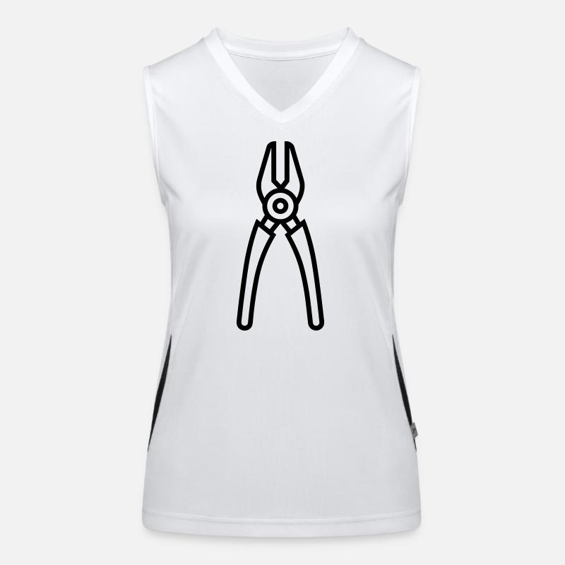 Zange Funktionelles Kontrast-Tank Top für Frauen