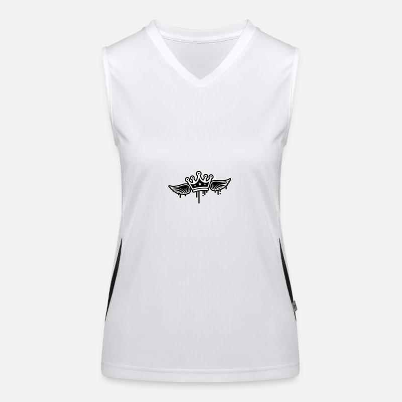 Crown Wings Women's Functional Contrast Tank Top