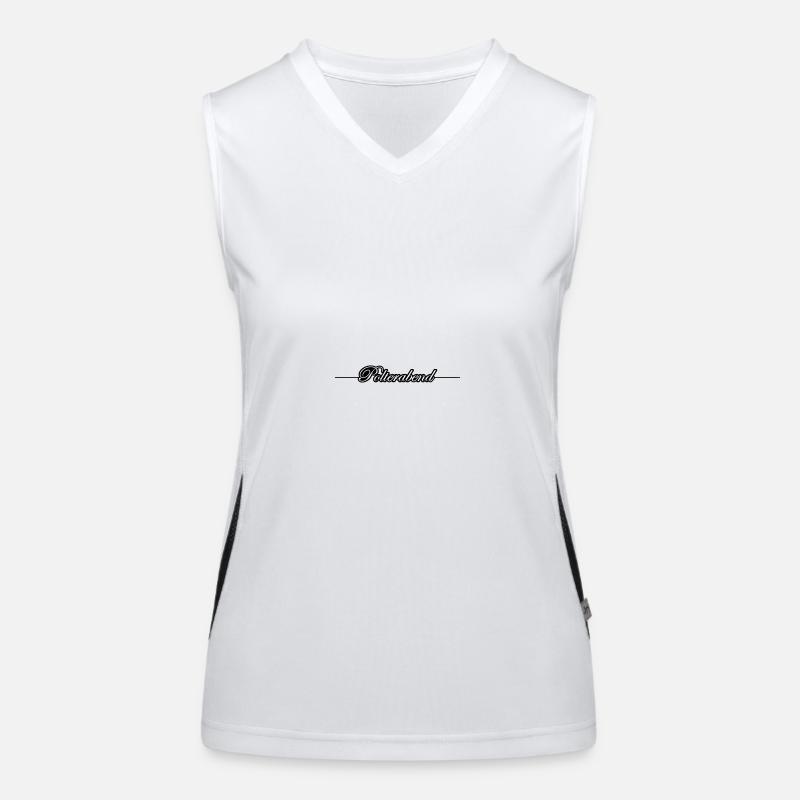 Polterabend Funktionelles Kontrast-Tank Top für Frauen