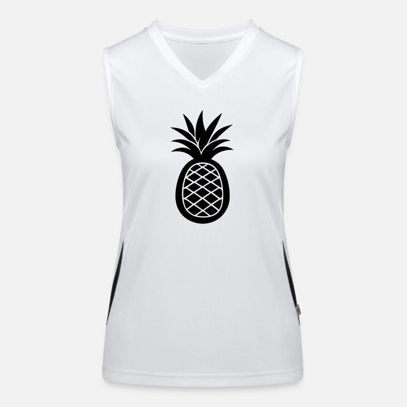 pineapple Women's Functional Contrast Tank Top