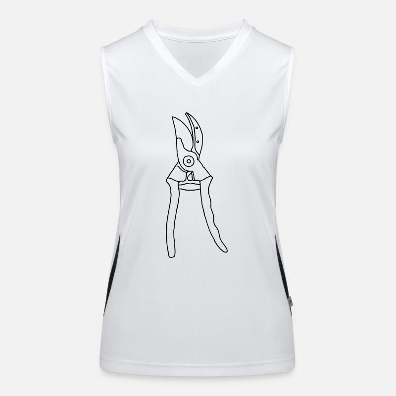 Garden Scissors Women's Functional Contrast Tank Top