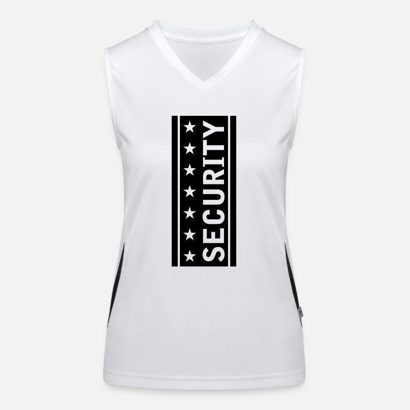 Stars Security Logo Débardeur respirant contrasté Femme