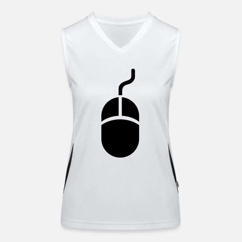 Maus Funktionelles Kontrast-Tank Top für Frauen