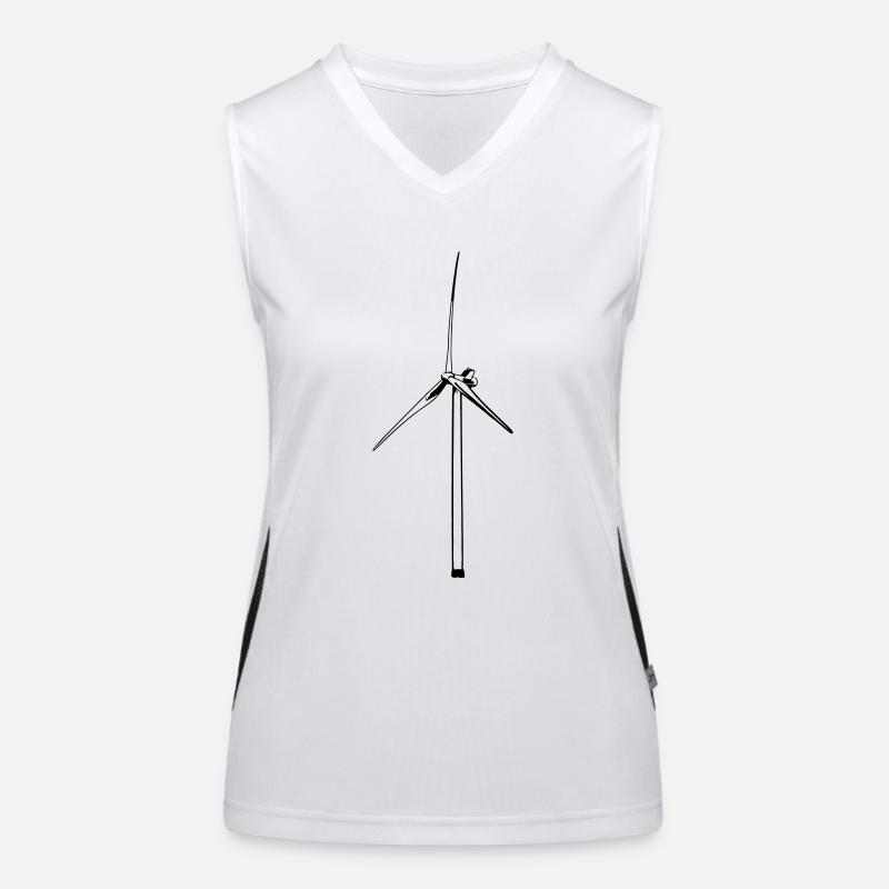 Moulin à vent Débardeur respirant contrasté Femme