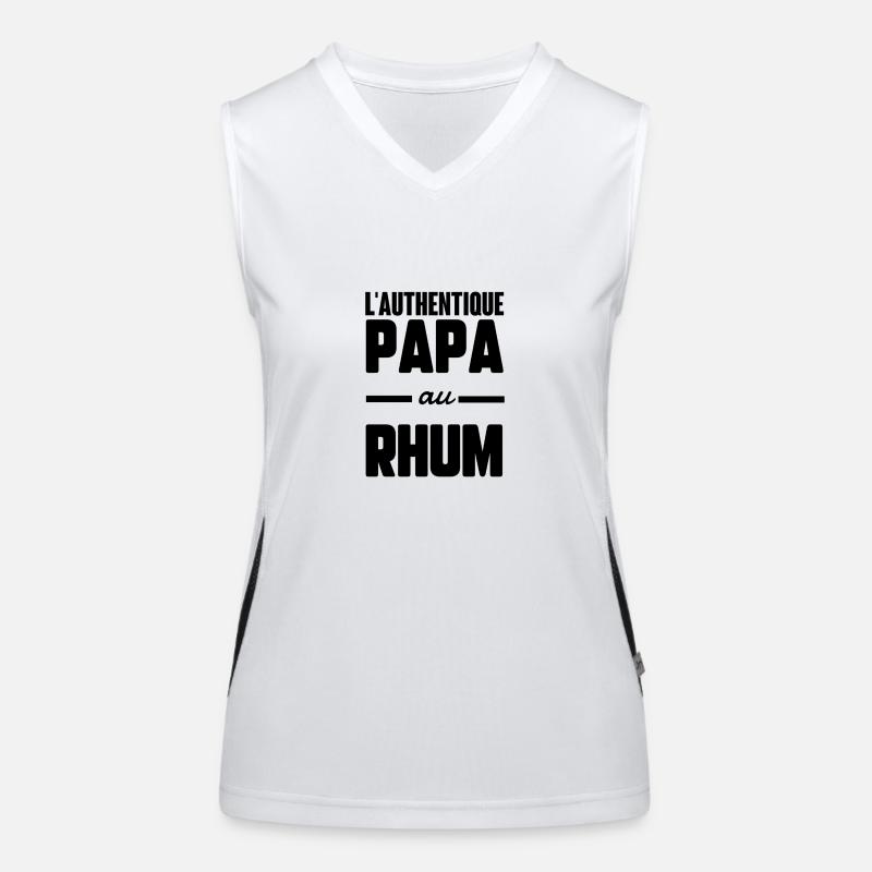 Papa au rhum Débardeur respirant contrasté Femme