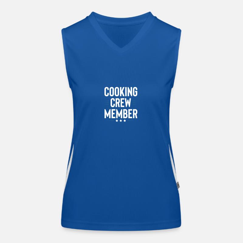 Cooking Crew Funktionelles Kontrast-Tank Top für Frauen