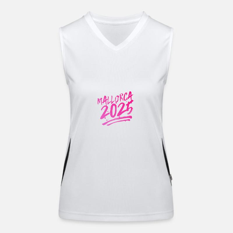 Mallorca 2025 Funktionelles Kontrast-Tank Top für Frauen