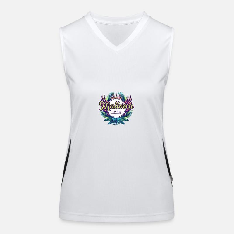 Mallorca 2025 Team Funktionelles Kontrast-Tank Top für Frauen