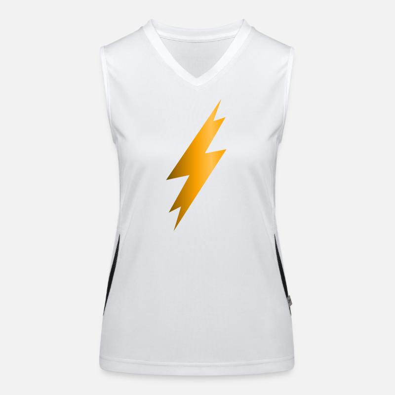 Lightning Bolt Women's Functional Contrast Tank Top