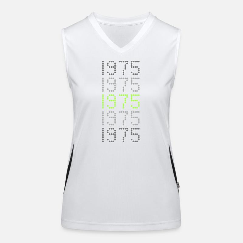 Style 1975 Débardeur respirant contrasté Femme