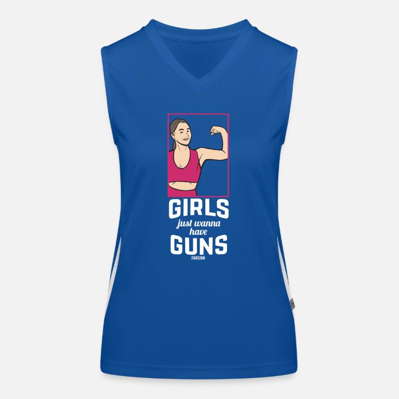 Mama Workout Strong Biceps Curling Women's Functional Contrast Tank Top