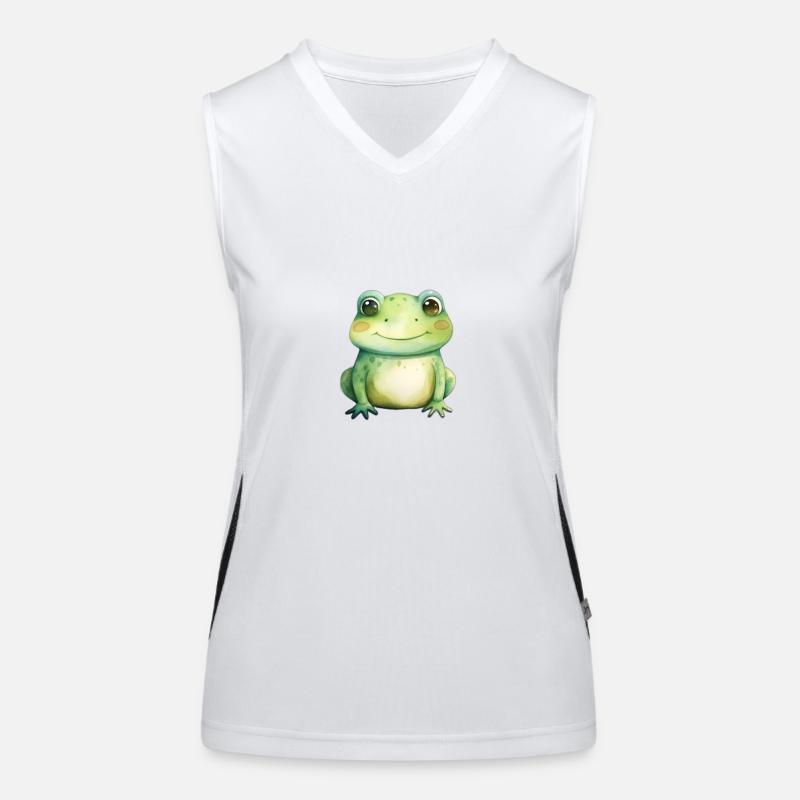 Frog class class frog in primary school Women's Functional Contrast Tank Top