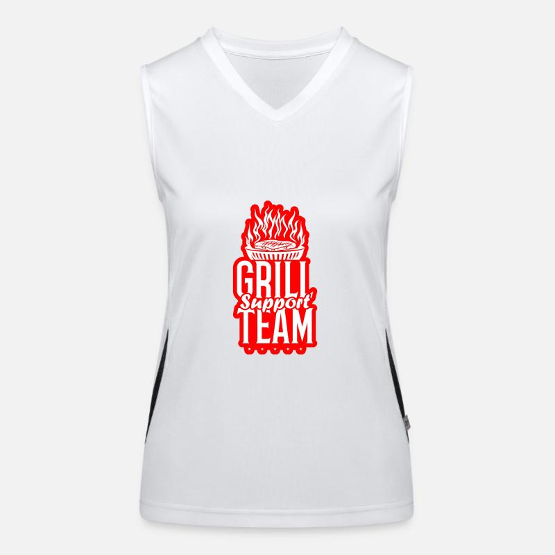 Grill Support Team Women's Functional Contrast Tank Top