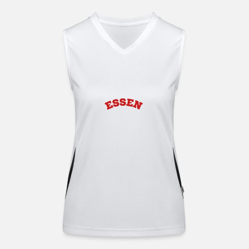 Essen Funktionelles Kontrast-Tank Top für Frauen