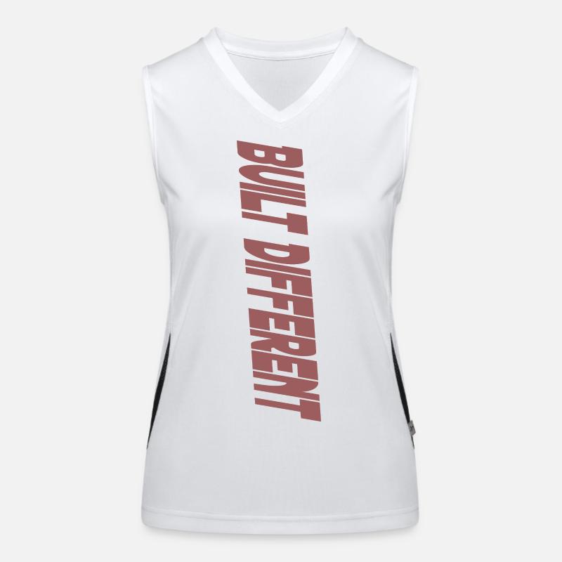 Anders gebaut Funktionelles Kontrast-Tank Top für Frauen