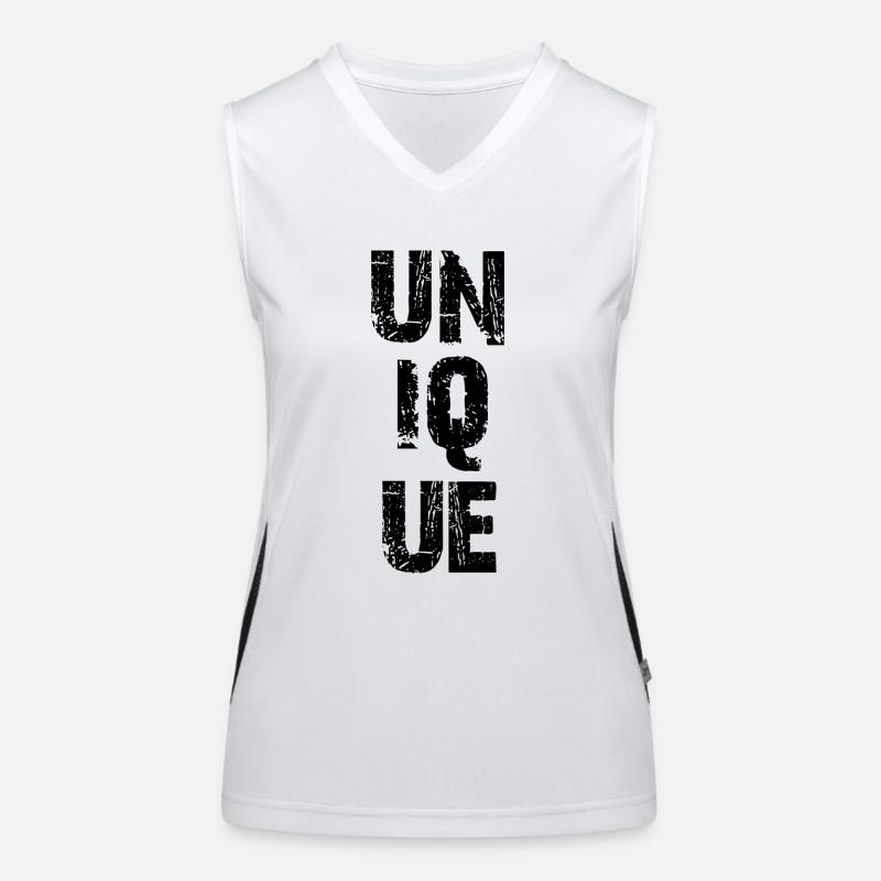 unique Débardeur respirant contrasté Femme