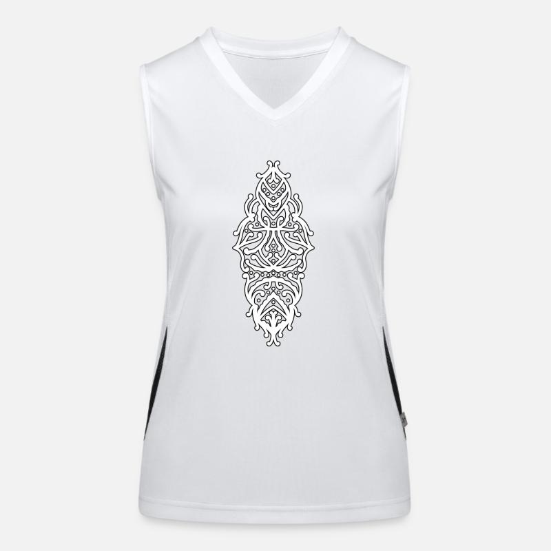 Mandala Débardeur respirant contrasté Femme