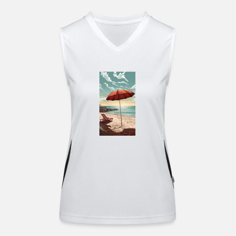 Beach Women's Functional Contrast Tank Top