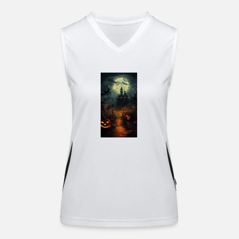 Horror Women's Functional Contrast Tank Top