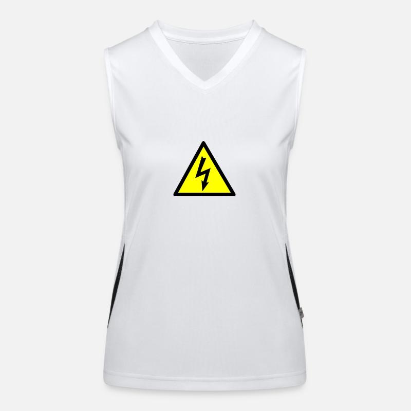 High Voltage Funktionelles Kontrast-Tank Top für Frauen
