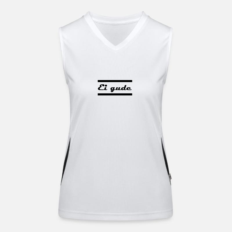 Egg Gude Débardeur respirant contrasté Femme