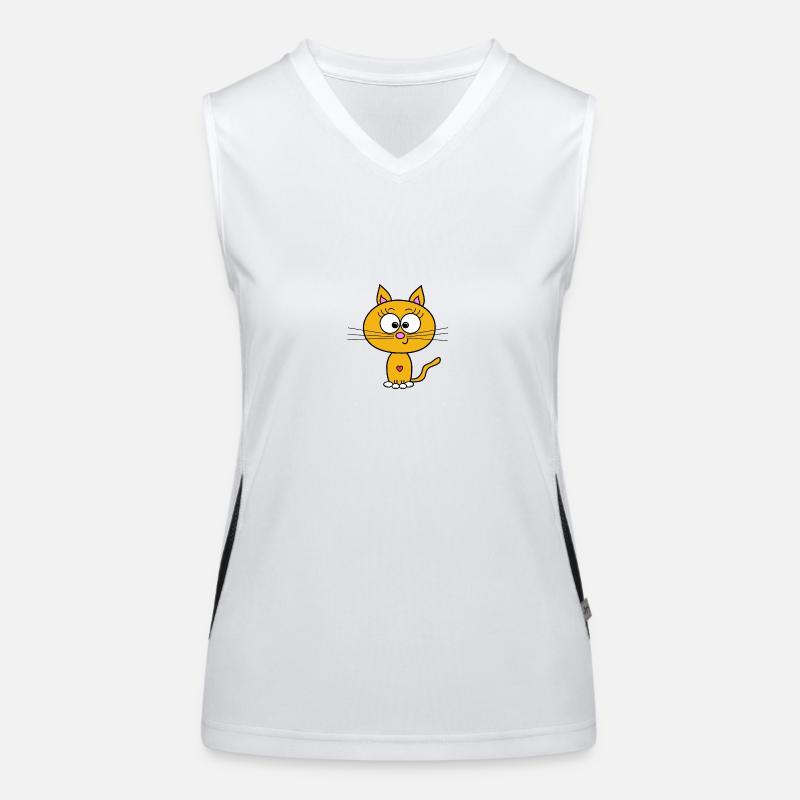 Katzi Funktionelles Kontrast-Tank Top für Frauen