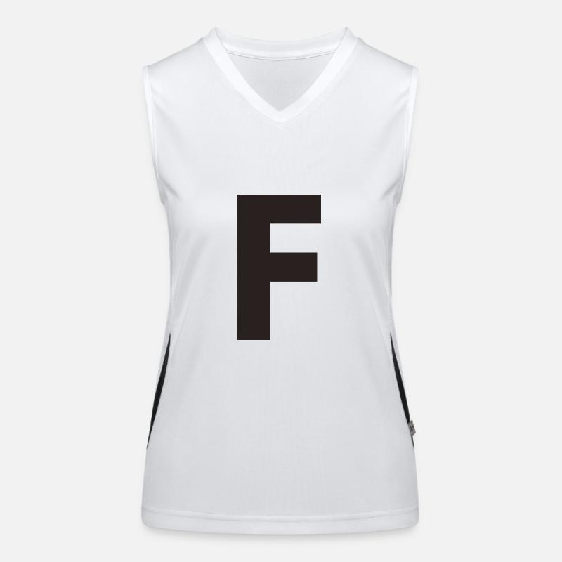 F Funktionelles Kontrast-Tank Top für Frauen