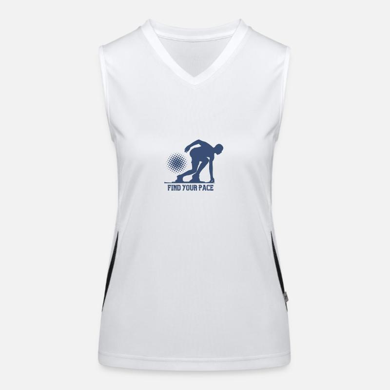 Running find your pace Women's Functional Contrast Tank Top