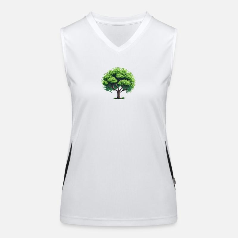 Natural Tree Women's Functional Contrast Tank Top