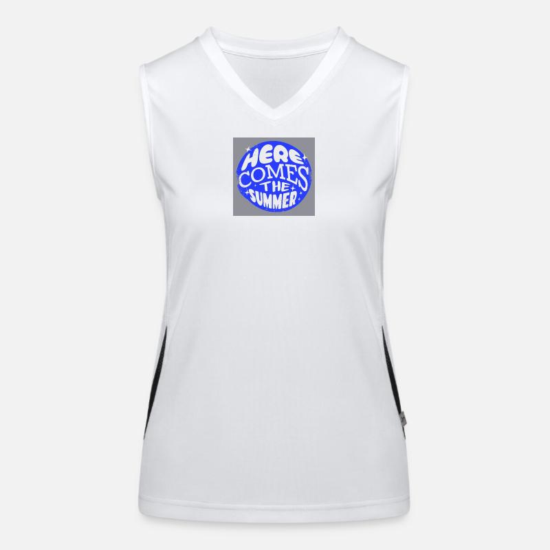Heroes Come This Summer Funktionelles Kontrast-Tank Top für Frauen